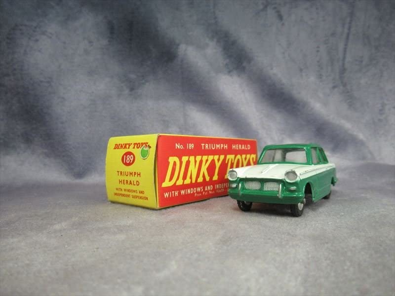 【希少】<DINKY TOYS>ミニカー　189 TRIUMPH HERALD Amazon.co.jp: Kk DINKY TOYS ディンキー 189 Triumph Herald ミニカー